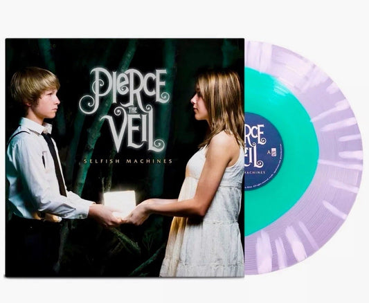 Pierce The Veil - 'Selfish Machines' • Green in Clear Color In Color W/ Vanilla Splatter • Limited to 1,000